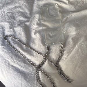 OSSA Silver Phone Chain + Free Case